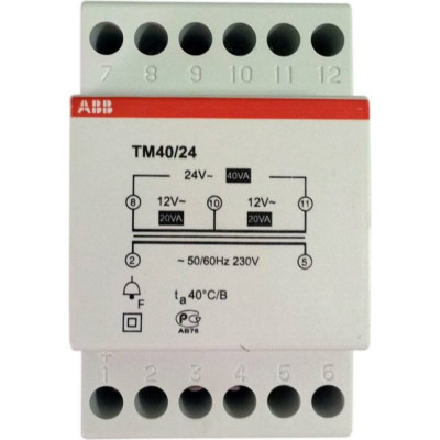 ABB Трансформатор звонковый TM40/24 2CSM228785R0802
