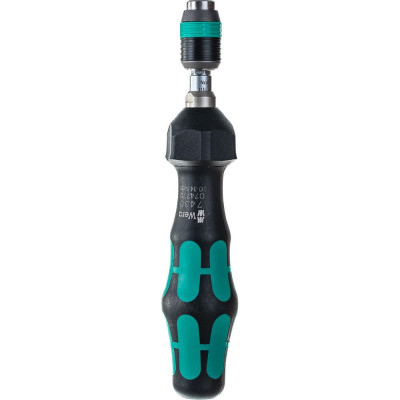 WERA 7430 Kraftform Динамометрическая отвёртка с патроном Rapidaptor, 1/4, 0.10-0.34 Нм WE-074770