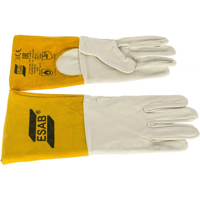 ESAB Краги комбинированные TIG SUPER Soft,СВ000008225/ 700500465