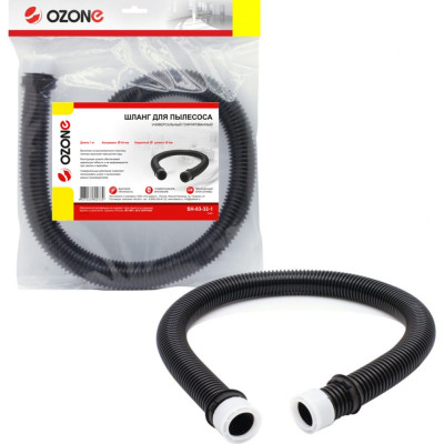 OZONE Универсальный гофрированный шланг для пылесоса, длина 1 м. 1 шт. SH-03-32-1