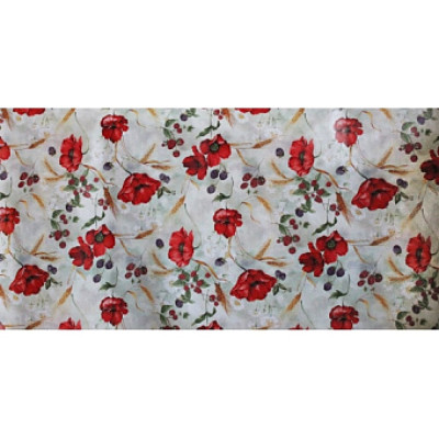 Столовая клеенка КОЛОРИТ Мажор с увеличенным наложением на нетканой основе 1.35x20 м ХБ11793