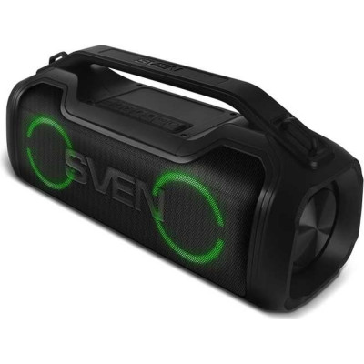 SVEN АС PS-390, черный (50 Вт, Waterproof (IPx5), TWS, Bluetooth, microSD, 3600мА*ч) SV-021306