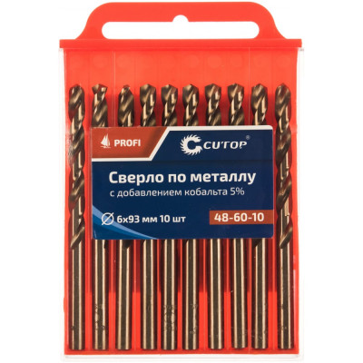 Сверло по металлу CUTOP Profi 48-60-10