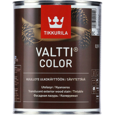 Фасадная колеруемая лазурь Tikkurila VALTTI COLOR 29000700130