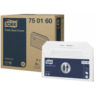 TORK Покрытия на унитаз арт. 750160 Advanced белый V1 4031