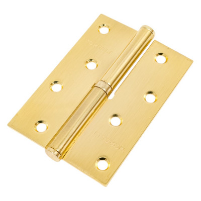 MORELLI Петля стальная MSD 100x70x2.5 SG L левая, цвет - матовое золото 9009530