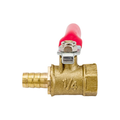Pegas pneumatic Кран шаровый внутренняя резьба 1/4