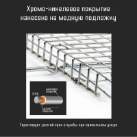 Большая решетка-гриль Forester BQ-N02