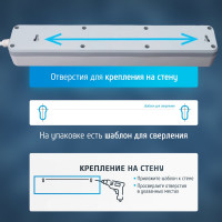 Сетевой удлинитель 1х5, 2м, 16А, с заземлением и выключателем, белый ФОТОН 16-25ЕS 21207