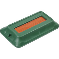 Почтовый ящик Цикл ПРЕМИУМ c пл. защелкой и накладкой, зеленый с орлом 4607156366002