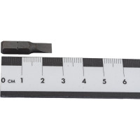 Торцевая вставка (бита) 1/4", Slotted, 5х0.8мм, 25мм KING TONY 102505S1