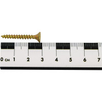 Шуруп, жёлтый цинк Крепежная техника 4,0х30 1000шт 431340 БК