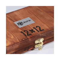 Набор токарных резцов AURA TOOLS 12 шт, 12х12 ВК8 30001212