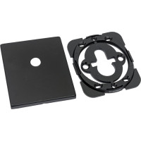 Декоративная накладка ARMADILLO на шток BK Protector/USS BL, черный 43003