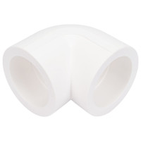 Уголок AQUALINK ПП 90 град, 50 мм (Цена за упаковку 5 шт.)  арт. 3472