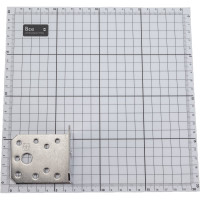 Крепежный прочный уголок VORMANN 70х70х55х2 мм, нержавеющая сталь 070924000RF