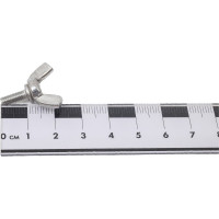 Винт-барашек КРЕП-КОМП американский тип, нержавейка, DIN 316, А2, 4х10 100 шт вб410