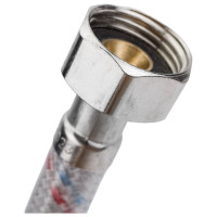 Подводка для воды AQUALINE нейлон/ПВХ стальнаягайка вн-вн 1/2 - 40 см 04861