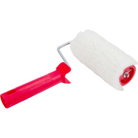 Малярный валик РемоКолор с рукояткой Ягнёнок, ось 6мм, D48мм, 150мм, 04-2-415