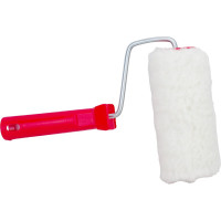 Малярный валик РемоКолор с рукояткой Ягнёнок, ось 6мм, D48мм, 150мм, 04-2-415