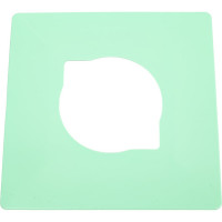 Декоративная рамка Bylectrica накладка под выключатель, светло-зеленый, ЮЛИГ.735212.410 с/зеленый