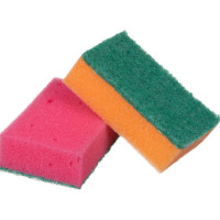 Поролоновые губки для мытья посуды Luscan 80x50x26 мм 5 шт 1070940