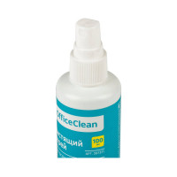 Чистящий спрей для всех типов экранов и мониторов OfficeClean в комплекте салфетка из микрофибры 238381