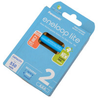 Аккумуляторы Panasonic eneloop lite BK-4LCCE/2BE 550mAh AAA R03 BL2 416