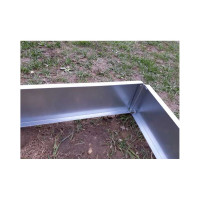 Готовая грядка Delta-Park GX 0.70х1.9 м, серебристая 30020GX_70180Zn