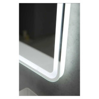 Зеркало со встроенным светильником и кнопочным выключателем BelBagno SPC-MAR-600-800-LED-BTN