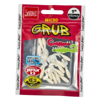 Съедобные искусственные твистеры LUCKY JOHN LJ Pro Series MICRO GRUB 1,0in, цвет 026, 15шт. 140159-026
