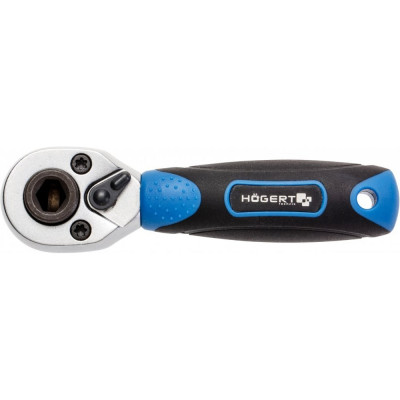Трещотка для насадок и бит HOEGERT TECHNIK 1/4 HT1R391