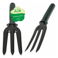 Рыхлитель-вилка МУЛЬТИДОМ зеленая ручка J83-4