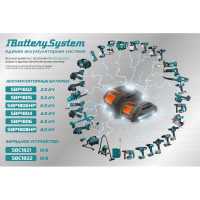 Аккумулятор 1BatterySystem (18 В; 4 Ач) Sturm SBP1804