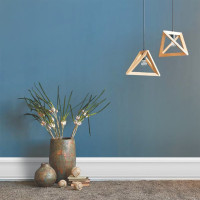 Напольный плинтус Stenopol 150х17х2000 мм под покраску C7104