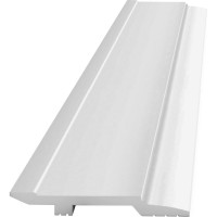 Напольный плинтус Stenopol 150х17х2000 мм под покраску C7104