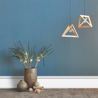 Напольный плинтус Stenopol 138х18х2000 мм под покраску C7118