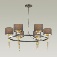 Люстра LUMION SANTIAGO текстиль, E27, 6х60W 4516/6
