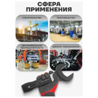 Рожковый ключ Forcekraft ударный односторонний 60мм FK-79160(26875)