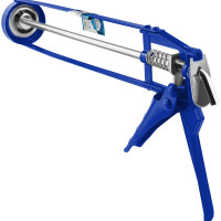 Пистолет для герметика vertextools, 225 мм, скелет 2 мм 9017-03