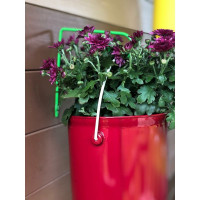 Кашпо с кронштейном НАЙДИ оранжевое GKK2008