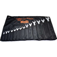 Набор комбинированных ключей HORTZ 14 штук, 10-36 мм, хромированные HOR 1017898