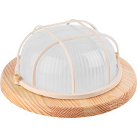 Светильник TDM ELECTRIC НПБ1302 сосна круг с реш. 60Вт IP54 SQ0303-0432