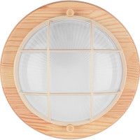 Светильник TDM ELECTRIC НПБ1302 сосна круг с реш. 60Вт IP54 SQ0303-0432
