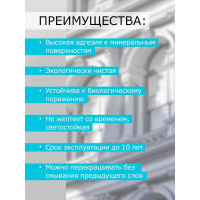 Краска водно-дисперсионная Fassadenfarbe (7 кг; морозоустойчивая) Poli-R 11320