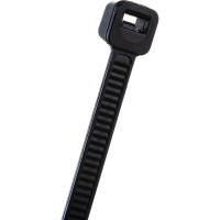 Нейлоновая неоткрывающаяся стяжка Hyperline GT-300IBC 300x3.6 мм, 100 шт. 24290