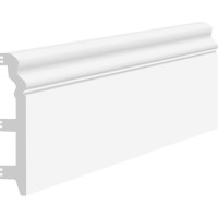 Напольный плинтус Stenopol 120х23х2000 мм под покраску C7233