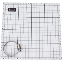 Хомут KRAFT 32-50 мм, нержавеющая сталь, уп. 50 шт. KT 880407