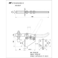 Механический зажим HS CLAMP HS-202-F