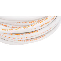Провод TDM ELECTRIC ПВС 2х1,5 ГОСТ 10м, белый SQ0118-0011